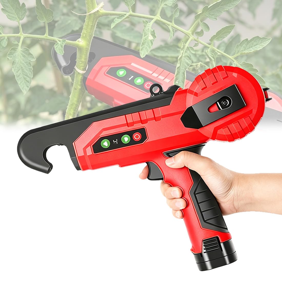 Machine à attacher les plantes au potager pour des tomates impeccables