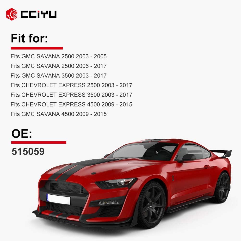 cciyu 515059 Wheel Hub and Bearing Assembly Replacement Fit for Chevrolet Express 2500 for GMC Savana 2500 2009 has ABS Wheel Hubs 8 lugs (2)