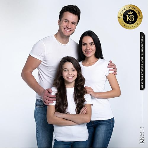 Miniatura 8 de Kashia Beauty Graceful Forever - Spray de aceite nutritivo para siempre, 9.6 onzas, tratamiento trifásico sin enjuague con tecnología nano,