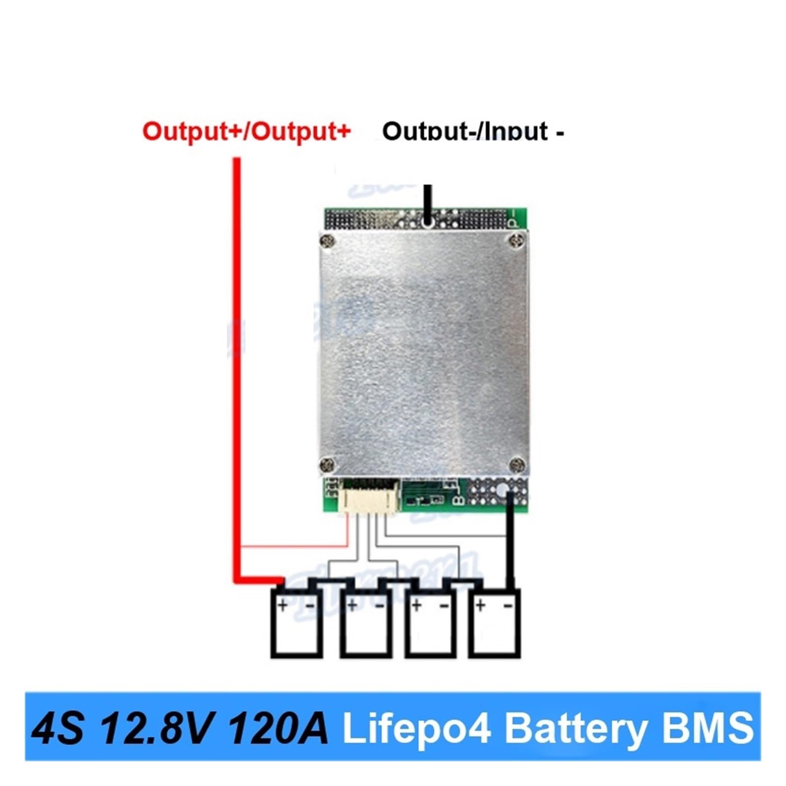 Płyta BMS, 4S 12.8V 120A równowaga bateria BMS równowaga chrona płyta dla 3.2V 100Ah 200Ah 280Ah 320Ah użycie baterii