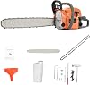 58cc Petrol Chainsaw 20 Inch Petrol Chainsaw 2-Stroke Multifunctional Chainsaw for Cutting Wood 20 Inches