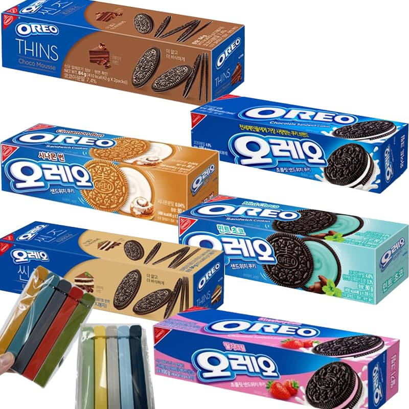 Amazon | [OREO][オレオ] 6種類 お試し( ホワイト100g /シナモン80g 