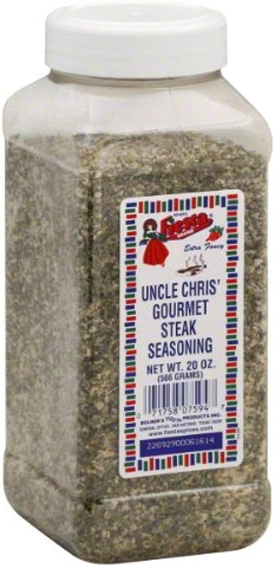 Uncle Chris Gourmet Steak Seasoning, 20-Ounce