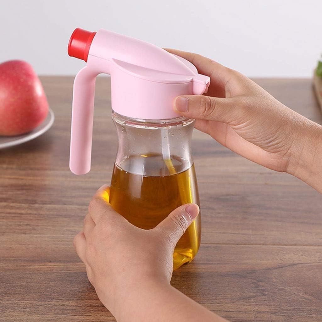 Oil dispenser for kitchen, Oil Spray Bottle Olive Oil Sprayer Bottle,Oil Dispenser for Cooking,BBQ,Salad, Baking, Roasting, Kitchen Tools (Color : Pink) (Color : Roze) ( Color : Roze ( Color : Blue )