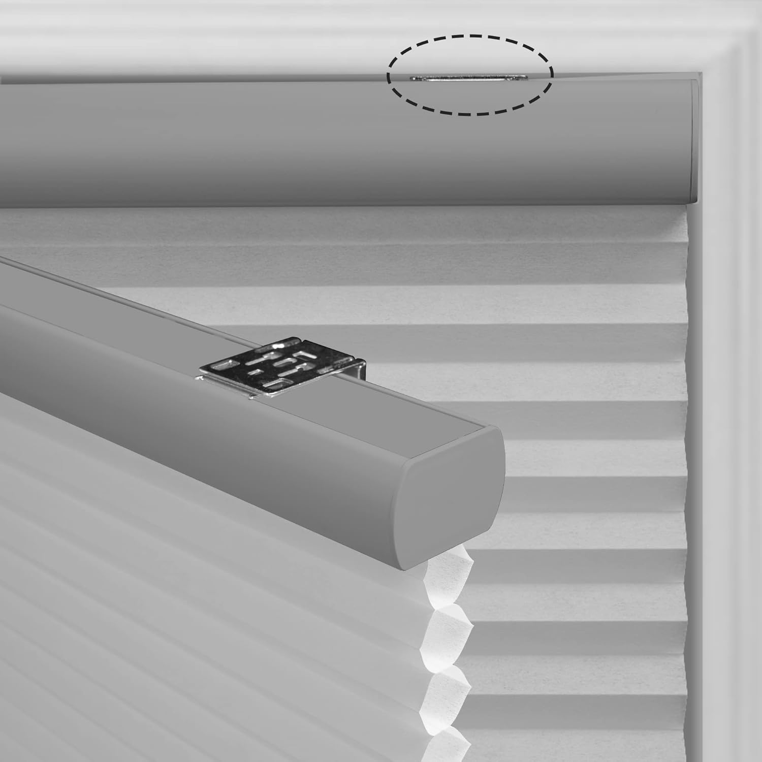 Sulugood Light Filtering Cellular Shades Cordless Windows