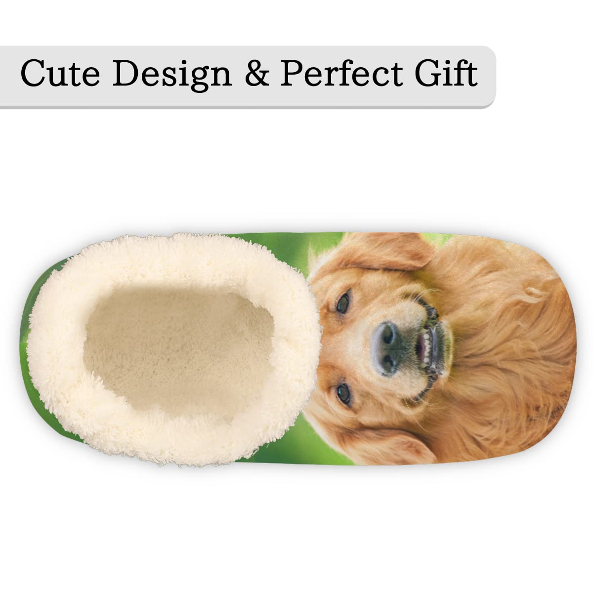 Borsa Pranzo Termica Per Bambini Con Stampa Golden Retriever - Isotermica, Grande Capacità, Leggera Con Tracolla