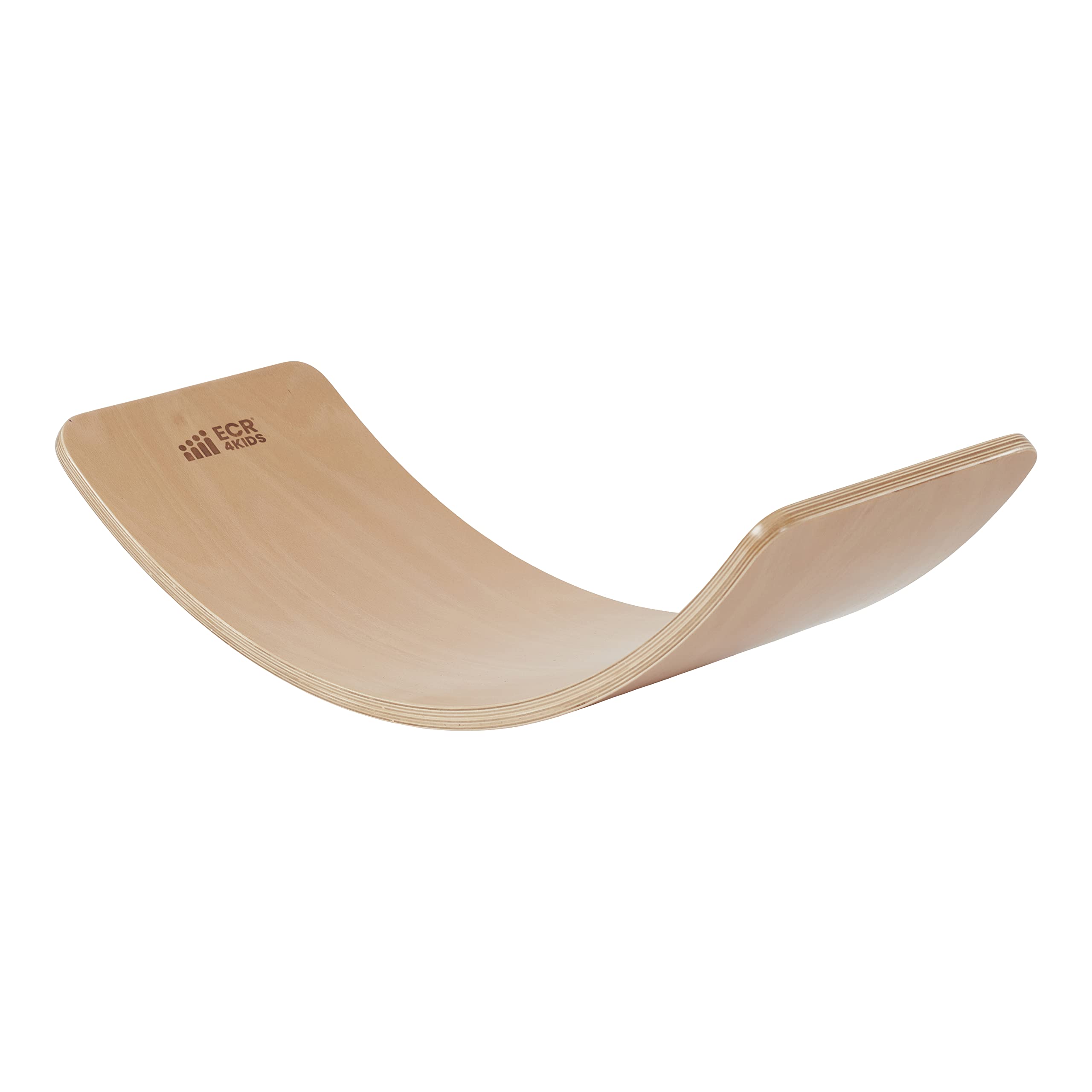 ECR4Kids Balance Board, Montessori Toy, Natural