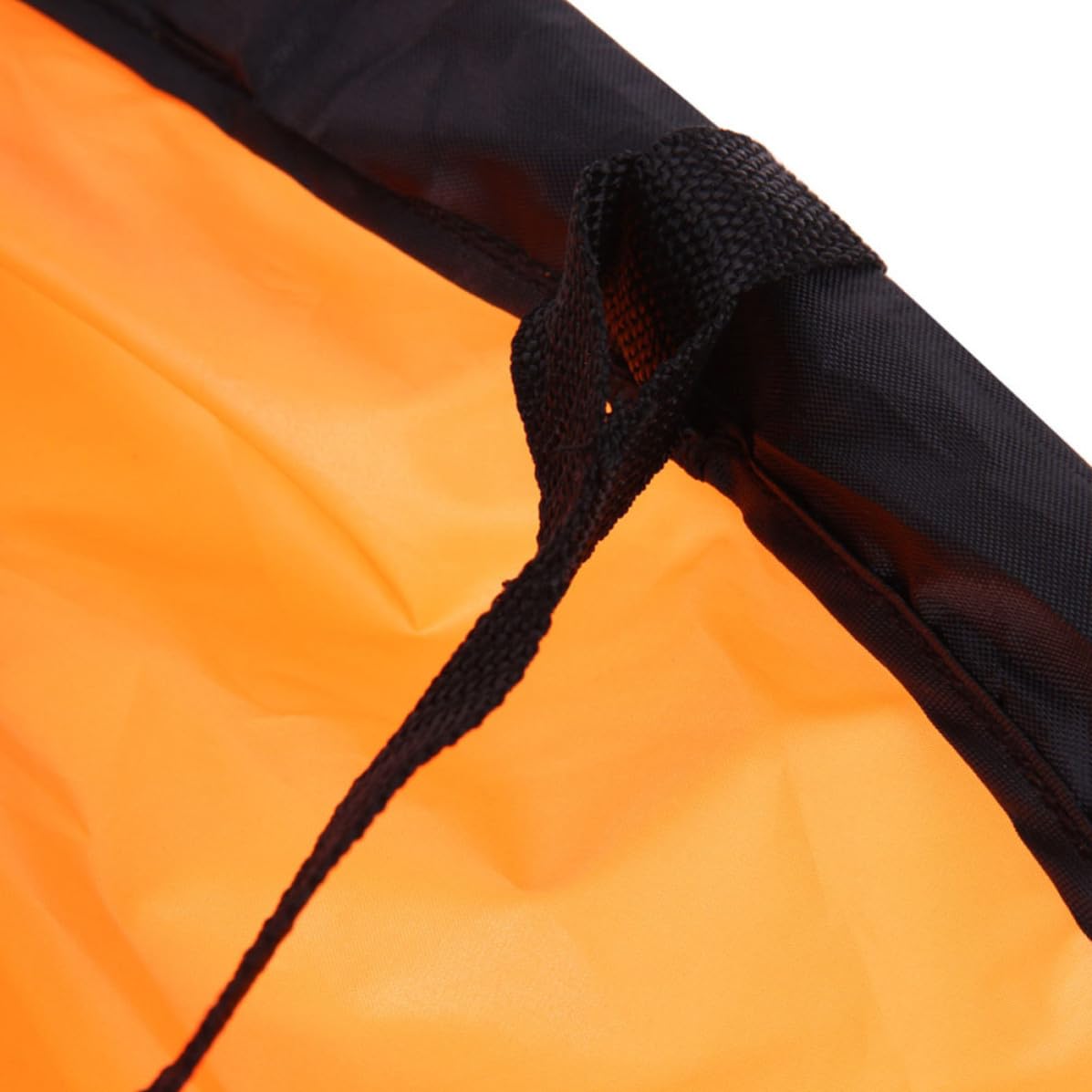 Vela de Kayak Plegable Vela de Viento para Kayak y Tabla de Paddle Surf, Poliéster Tafetán Naranja, Costuras Triple Reforzadas, para Navegación al Aire Libre