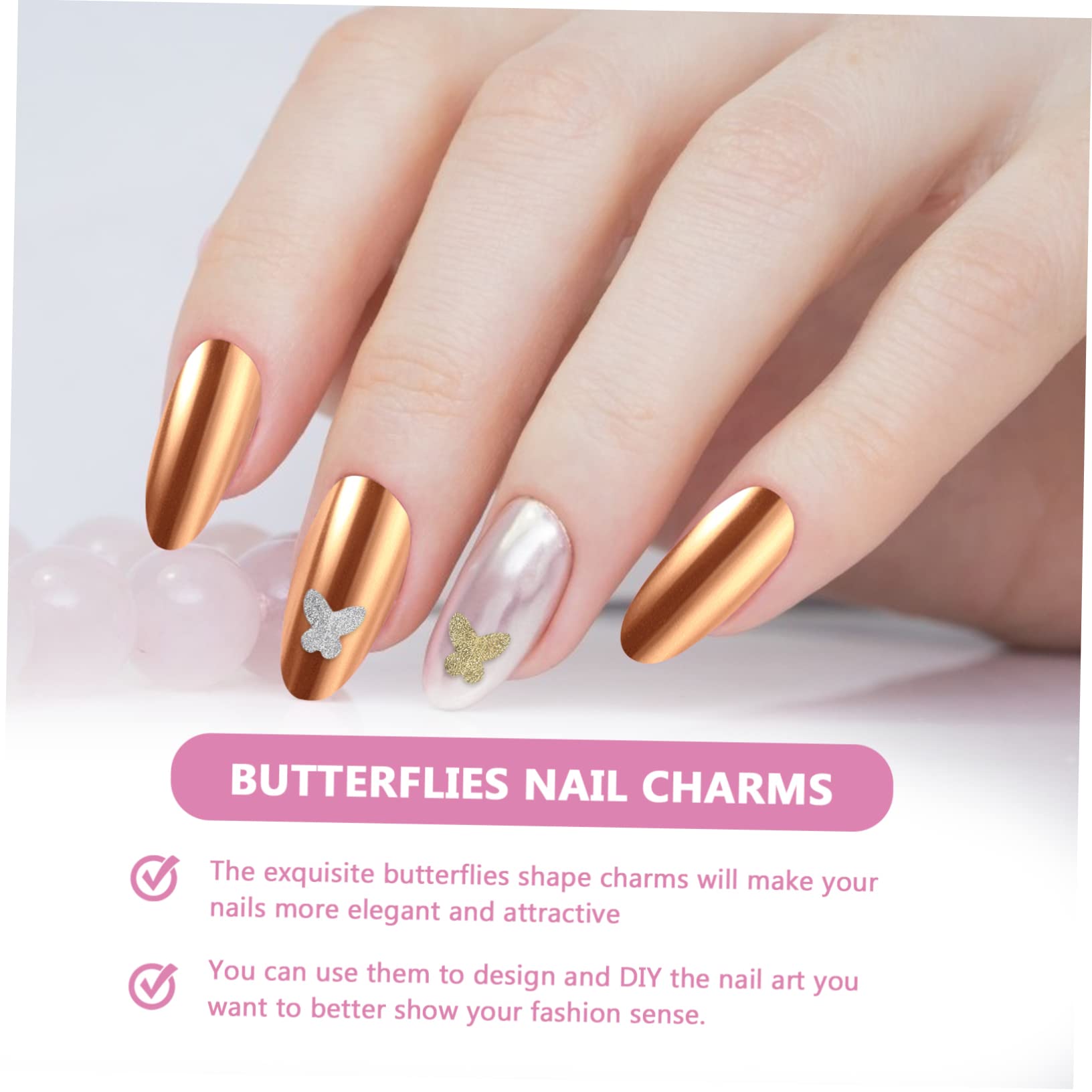 Nail Art Pailletten Aus Naturmuscheln – 3 Schachteln Mit Gemischten Farben Für Nageldesign