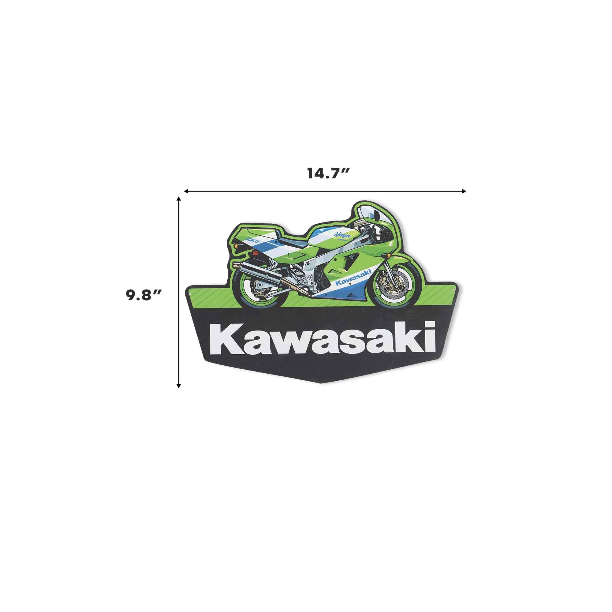 Amazon.com: Kawasaki 1989 Ninja Motorcycle Metal Sign