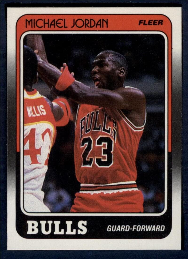 1988-89 Fleer #17 Michael Jordan NM-MT Chicago Bulls Basketball