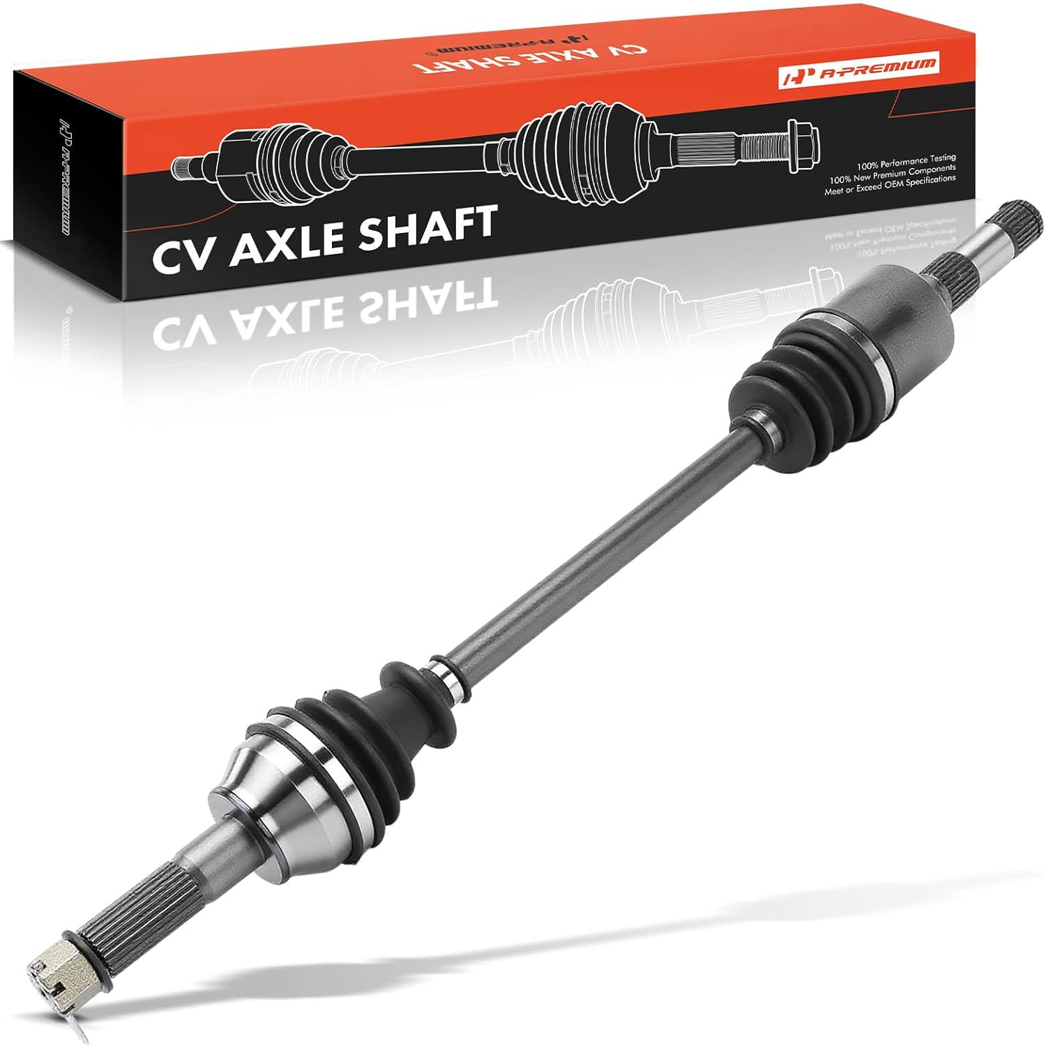 A-Premium CV Axle Shaft Assembly Compatible with Polaris Ranger 900 Diesel 2011-2014, Ranger Crew 900 Diesel 2012-2014, Rear Left Driver Side, Replace# 1332894