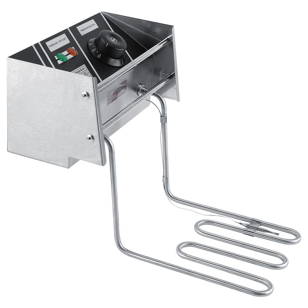 Freidora de acero inoxidable, freidora profunda de 6 litros, tanque único resistente y duradero para uso comercial para el hogar