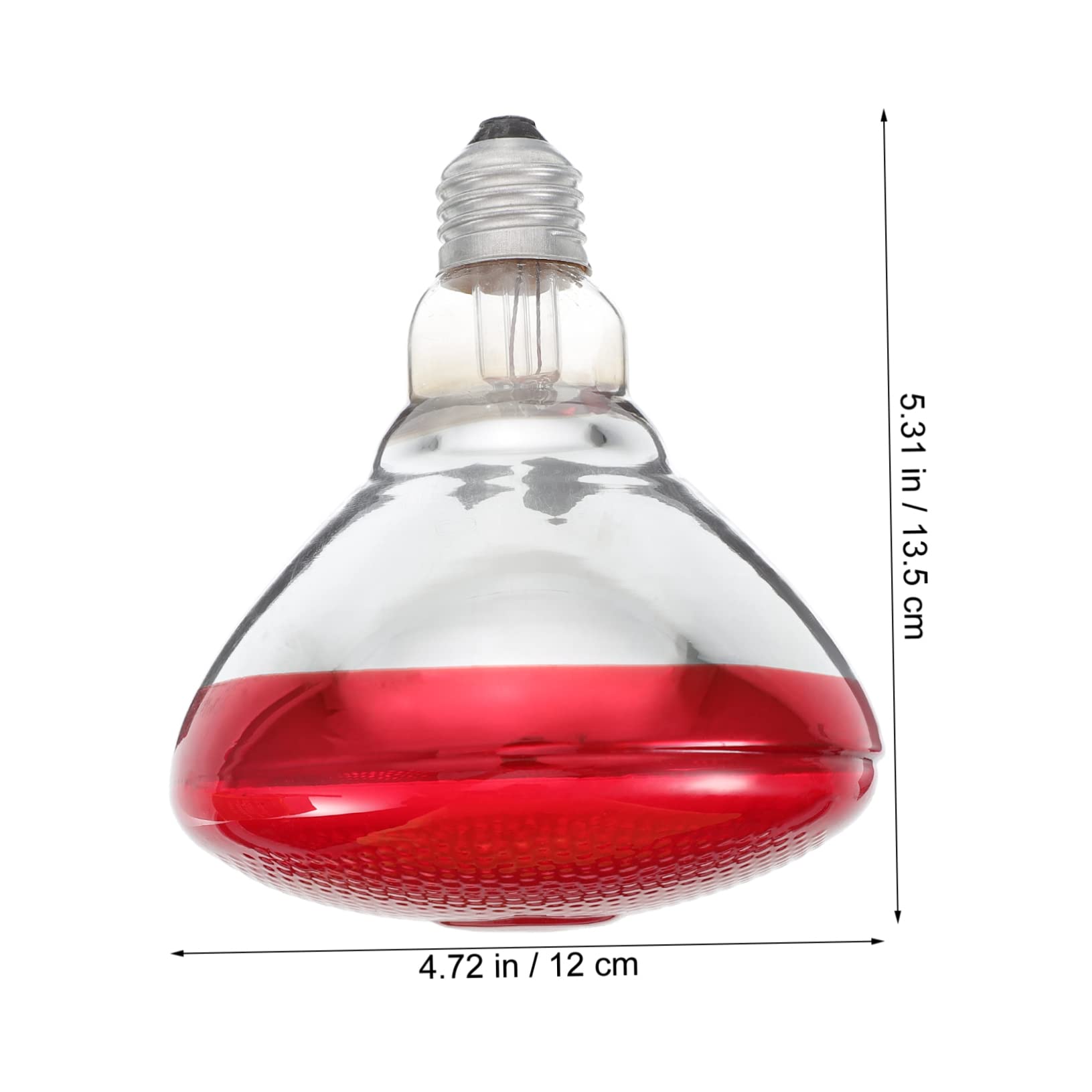 Uonlytech 2 Uds Lámpara De Preservación del Calor De Cría Lámpara De Calor para Pollitos Luz De Calor para Pollos Bombillas De Lámpara De Calor Lámpara De Calor para Pollos Lámpara De Calor