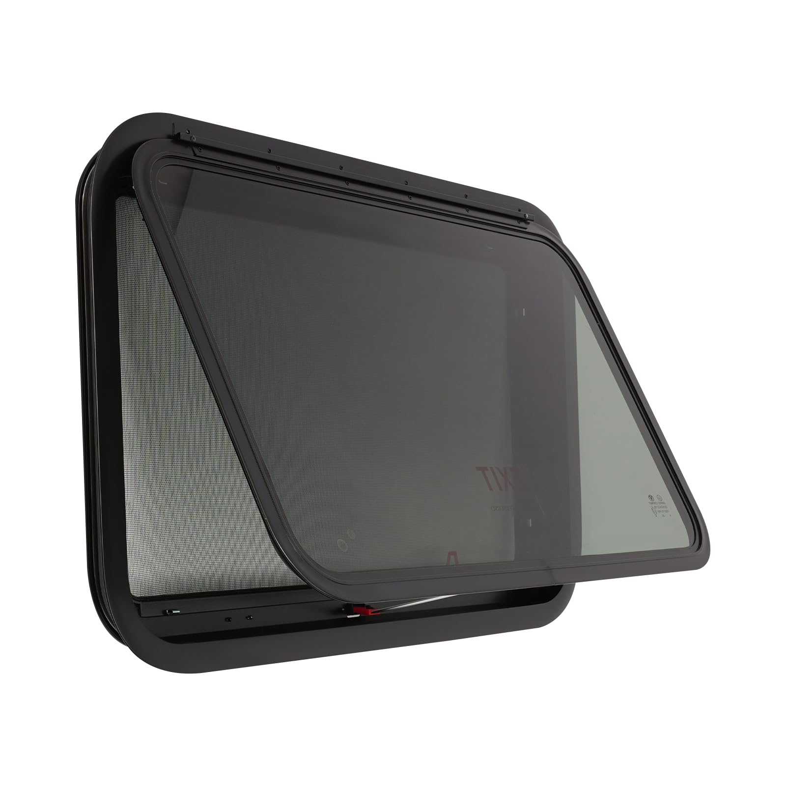 Fenêtre de camping-car Fenêtre d'évacuation de camping-car | Fenêtre de VR | Fenêtre d'urgence pour camping-car, Fenêtre polyvalente pour camping-car avec barre de support pour VR, Camping-car
