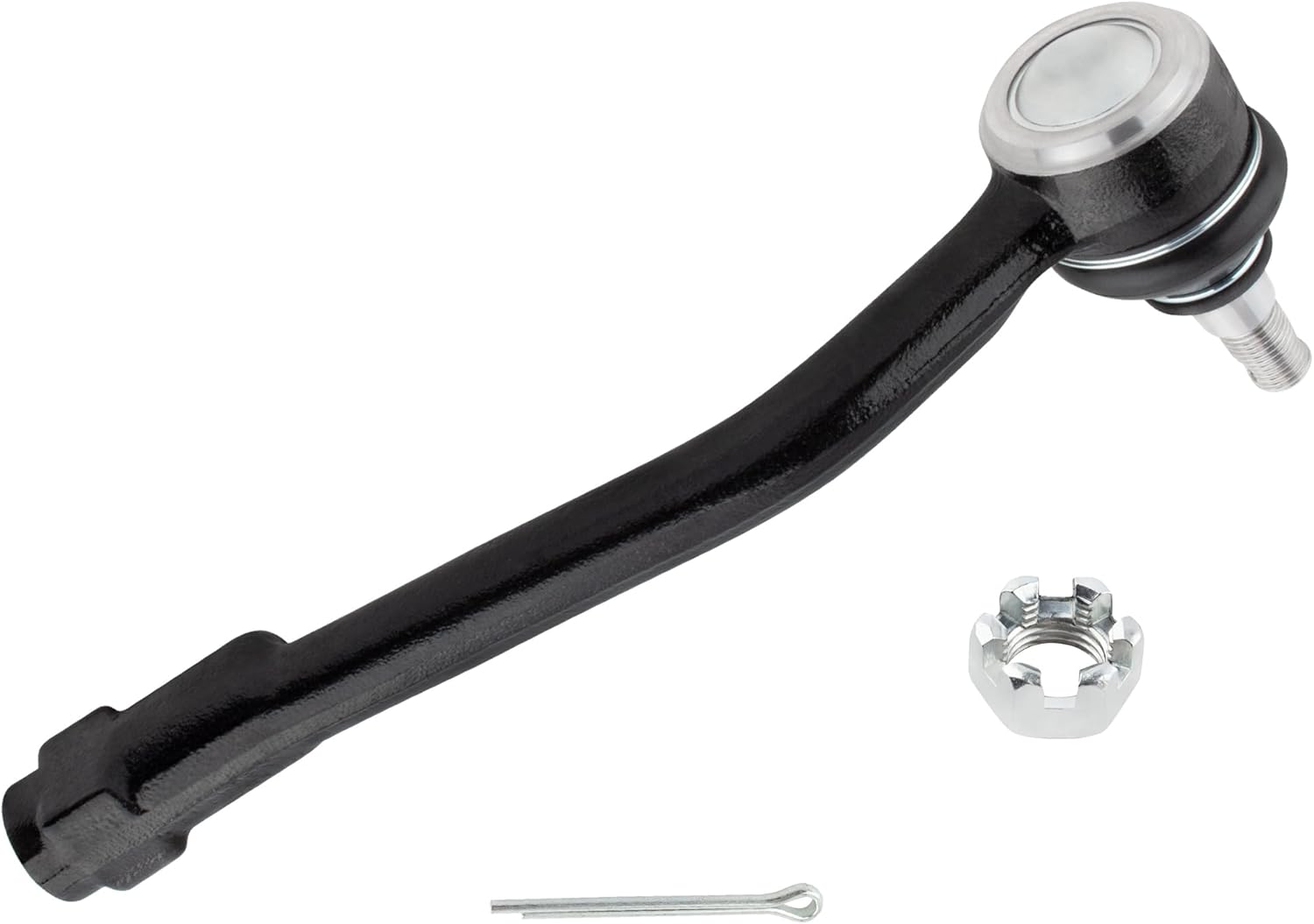 2Pcs Front Outer Tie Rods End Links LH Driver & RH Passenger Fit For Hyundai Entourage 2007-2009, For Kia Sedona 2006-2014 Replace# ES800371 ES800372