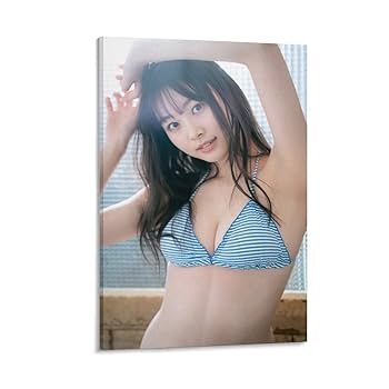 ビキニ姿の女性ポスター Amazon.co.jp: ポスター桜井木穂 ビキニ 水着 かわいい 印刷