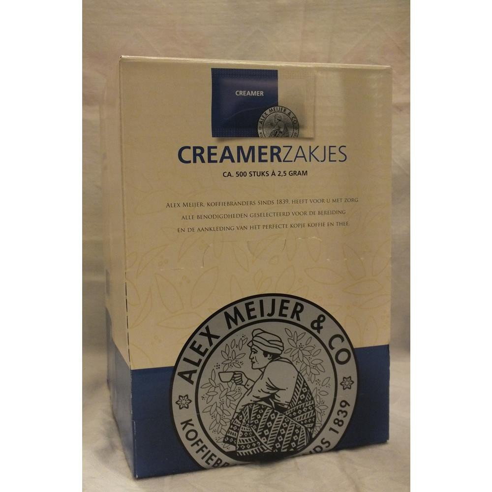 Alex Meijer Sachet de 500 x 2,5 g de crème blanc café/crème
