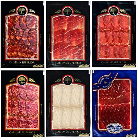 Lote Degustación: Jamón de bellota, Lomo de bellota, Cecina de Va...