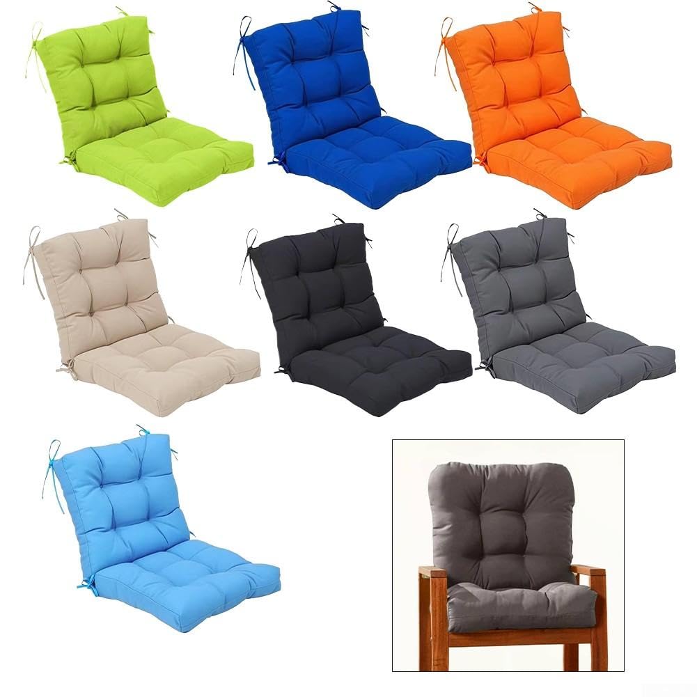 Coussin ergonomique pour chaise de patio 106 cm de long pour plus de