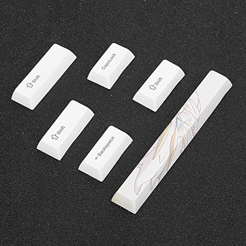 Image of Aiterwu Five-Faced Dyed Wear Resistance Mechanical Keyboard Keycap Full Set for Mechanical Keyboard (Lion)