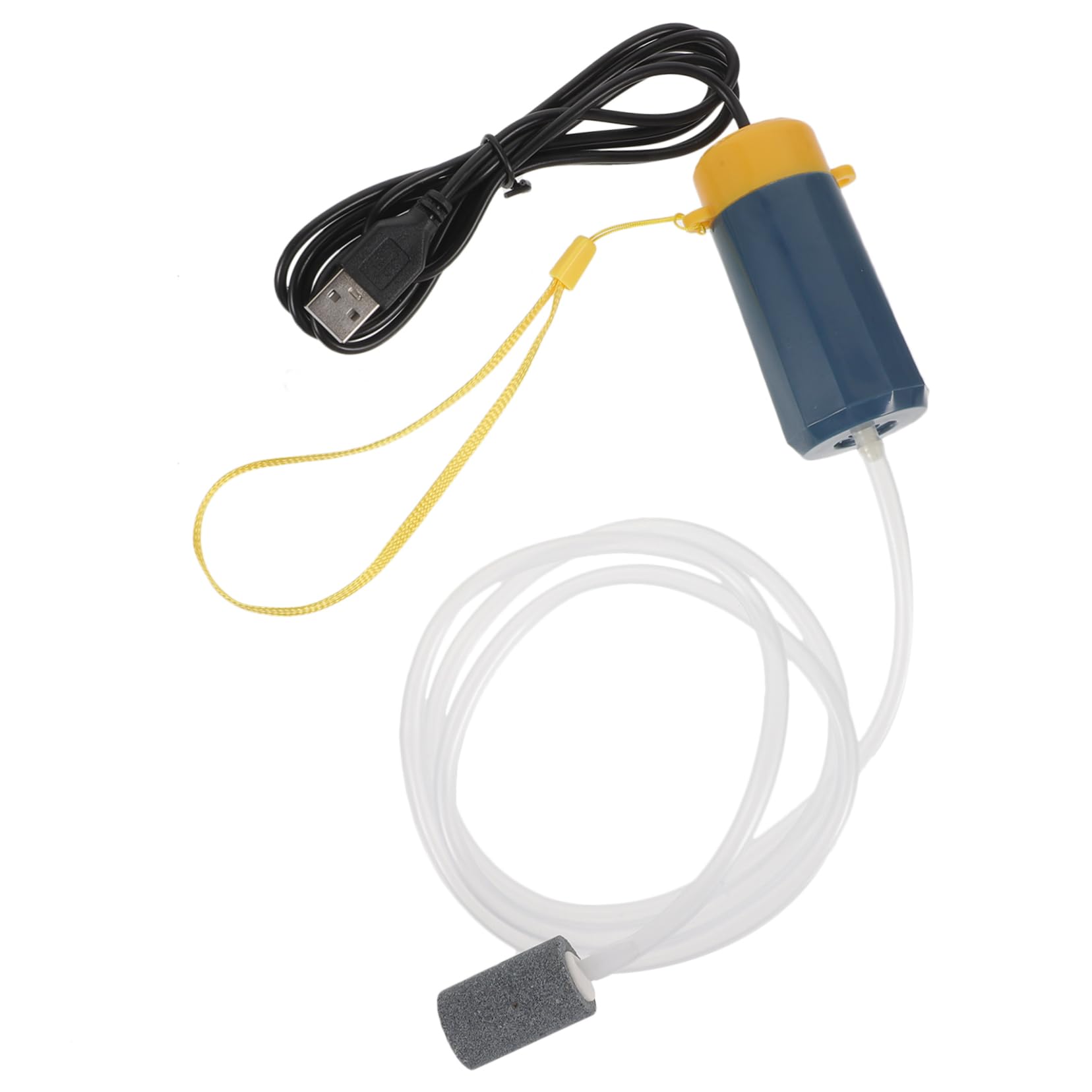 Toddmomy 3piezas Bomba De Portátil USB para Acuarios Aireador Silencioso Gran Desplazamiento para Peceras y Actividades De Pesca Generación Estable De Burbujas