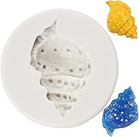 Vista 13 de Molde de silicona de concha de almeja, moldes de fondant de temática marina, molde de silicona para decoración de pasteles, decoración de cupcakes