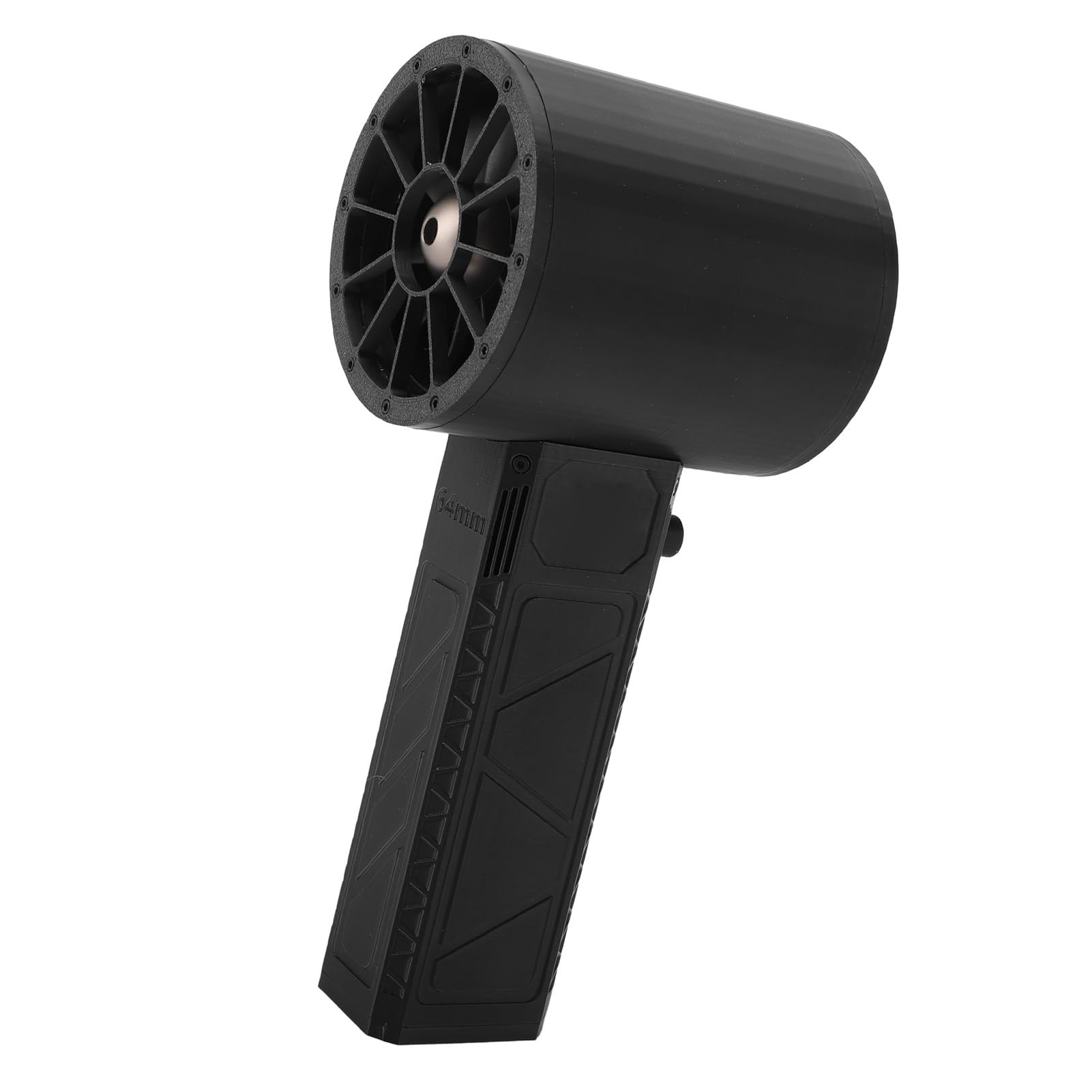 TOPINCN Soffiatore Portatile, Mini Ventola in ABS, Spolverino con Controllo Continuo della velocità, Condotto da 64 Mm, Alimentazione Esterna da 8 a 16,8 V, per Lavaggio Auto, Pulizia Tastiera,
