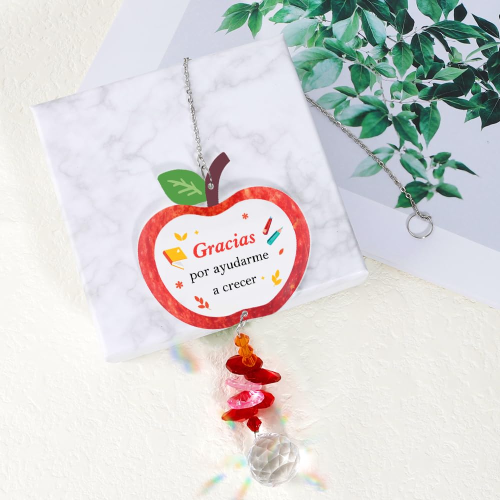 Regalo para Profesora Atrapasoles Regalo Profe Maestra Cumpleaños Regalos Profesora Primaria Guarderia Ideas Regalos Profesor de Infantil Originales Fin de Curso Navidad Reyes San Valentín