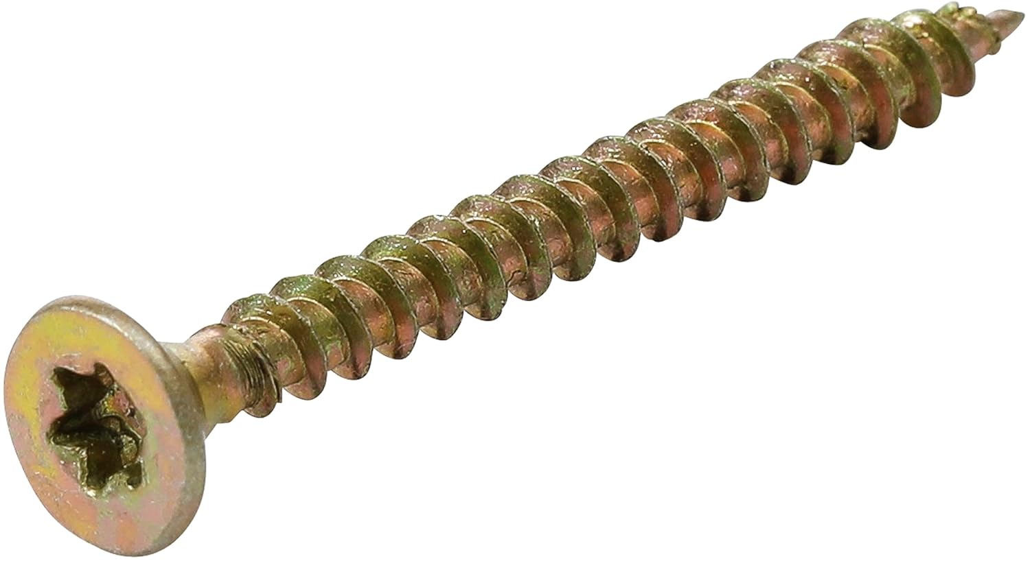 Kraftmann 80994 Torx T20 Multi-Purpose Screws, Gold, 4.0 x 40 mm, Set of 150 Pieces