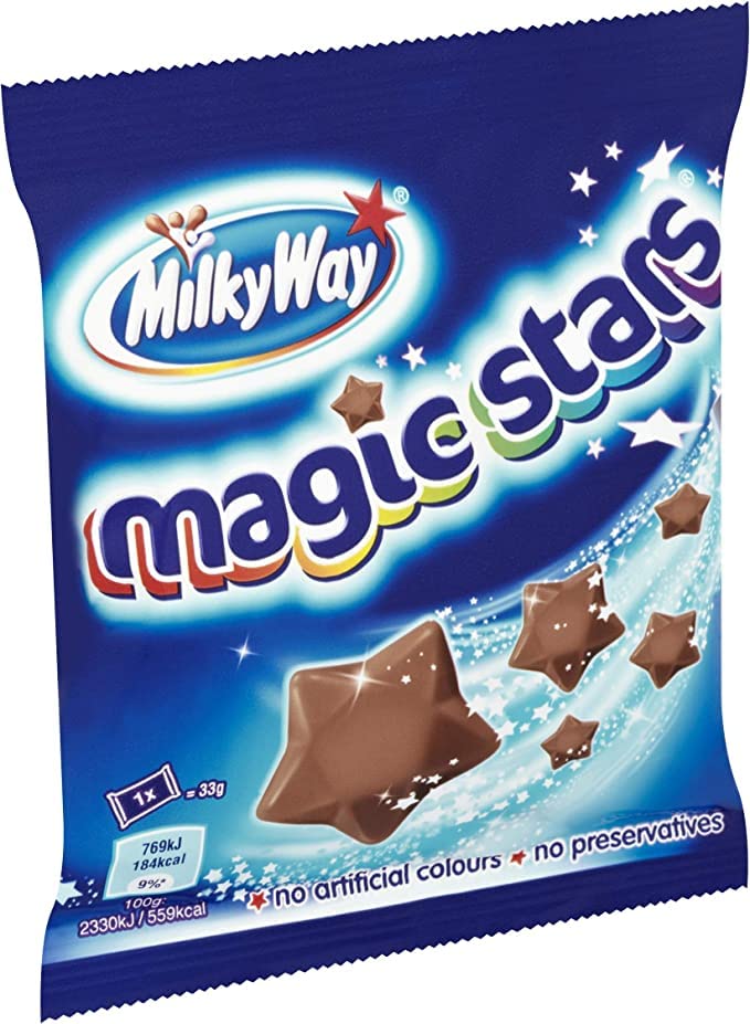 vapewaves MILKY WAY Magic Stars Chocolate Bag 36 x 33g