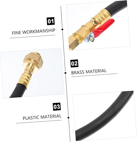 Miniatura 9 de Yardwe Adaptador de conexión rápida Adaptador de soplado para autocaravana Conector de manguera de jardín para sistema de pulverización