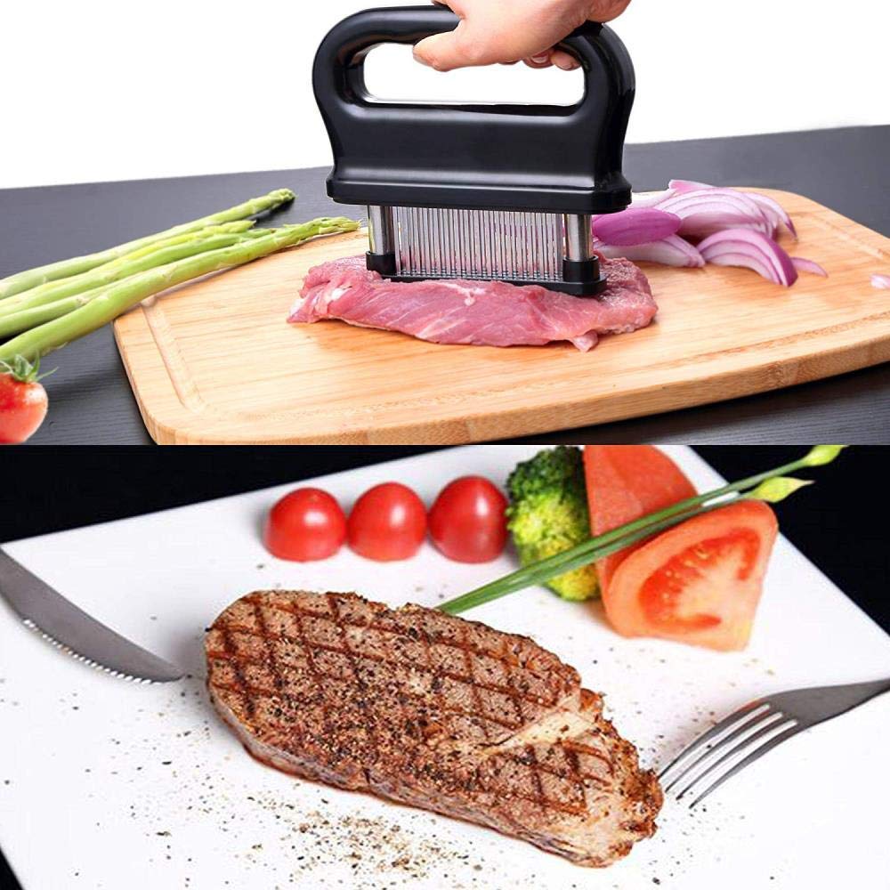 Meat Tenderizer Stainless Steel Knife Meat Beaf Steak Mallet Meat Tenderizer Hammer Pounder Cooking Tools #40