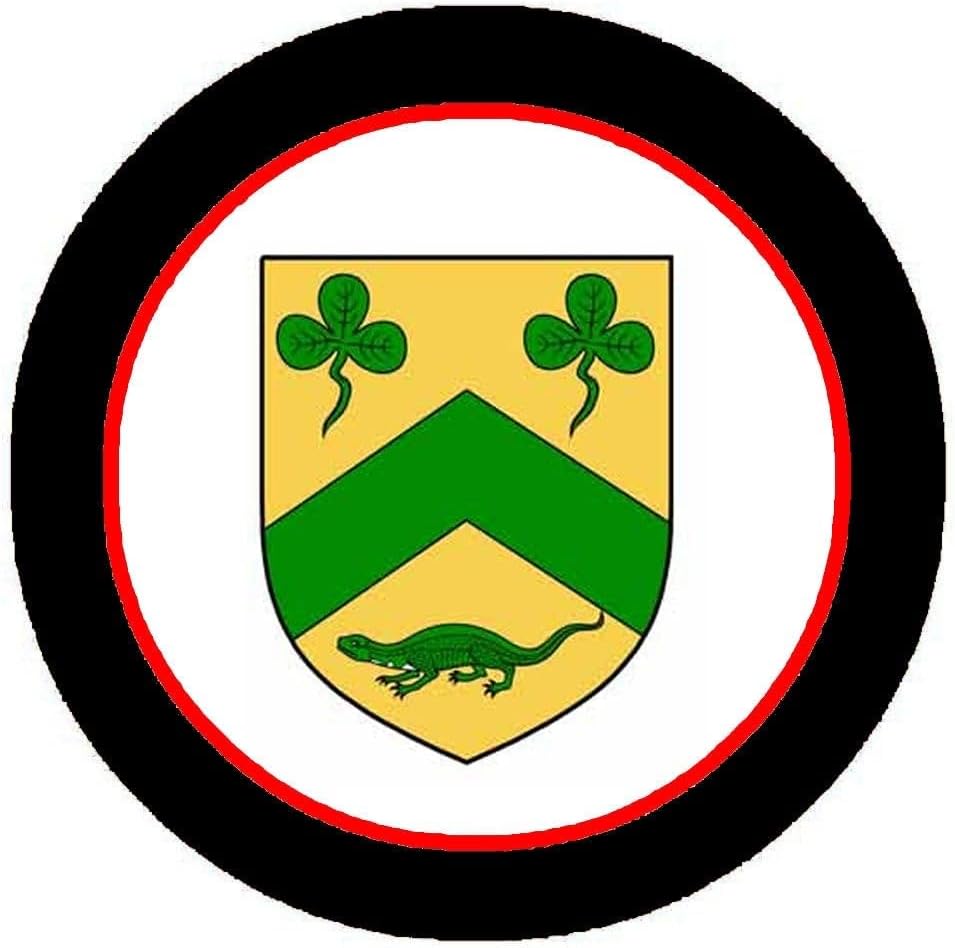 Corrigan Family Crest 3-inch Coat of Arms Round Pinback
