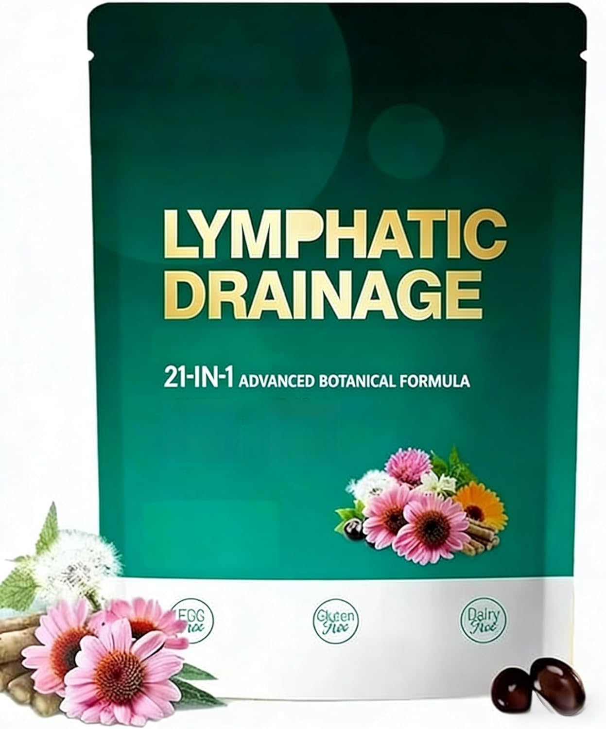 Drenaggio linfatico: supporta un sano equilibrio dei liquidi e il benessere | Ammorbidisce la sensazione di gonfiore locale su polpacci e caviglie causata dal ritmo di lavoro statico durante tutto il gio