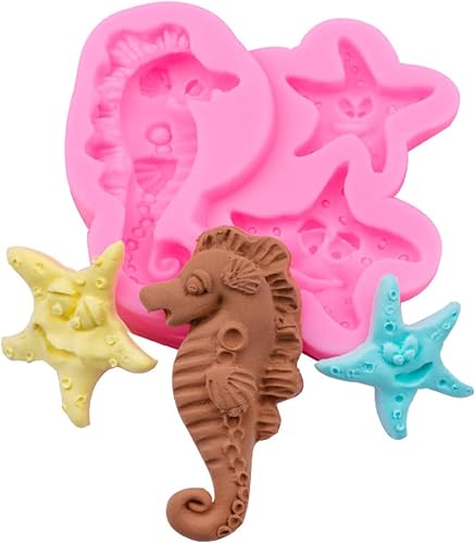 Miniatura 2 de Fondant Molds 2 Pieces Fondant Cake Silicone Mold Clay Dripping Chocolate Mold