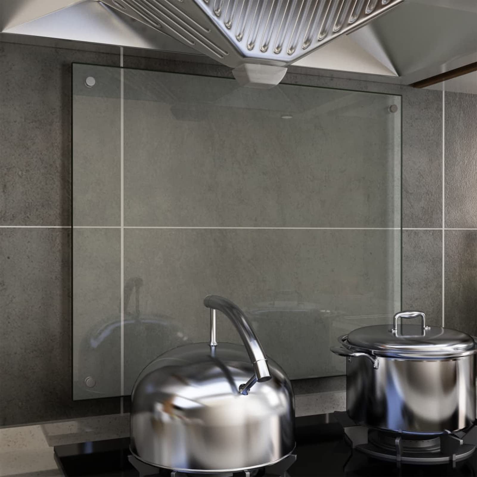 Paraschizzi per Cucina Trasparente 70x60 cm in Vetro Temperato,Pannello Paraschizzi Cucina Adesivo da Parete,Ignifugo e Resistente all'Acqua Paraspruzzi Lavandino
