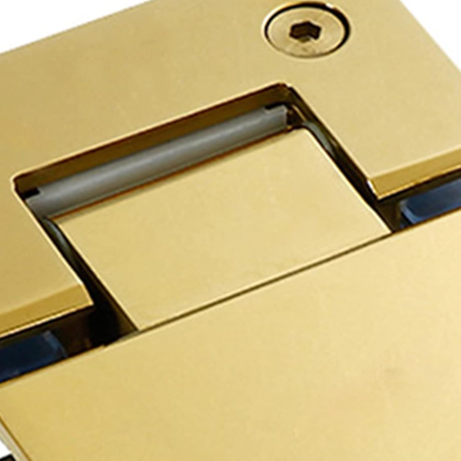 Clip/abrazadera de puerta vidrio cuarto ducha Color dorado(135 Degree)