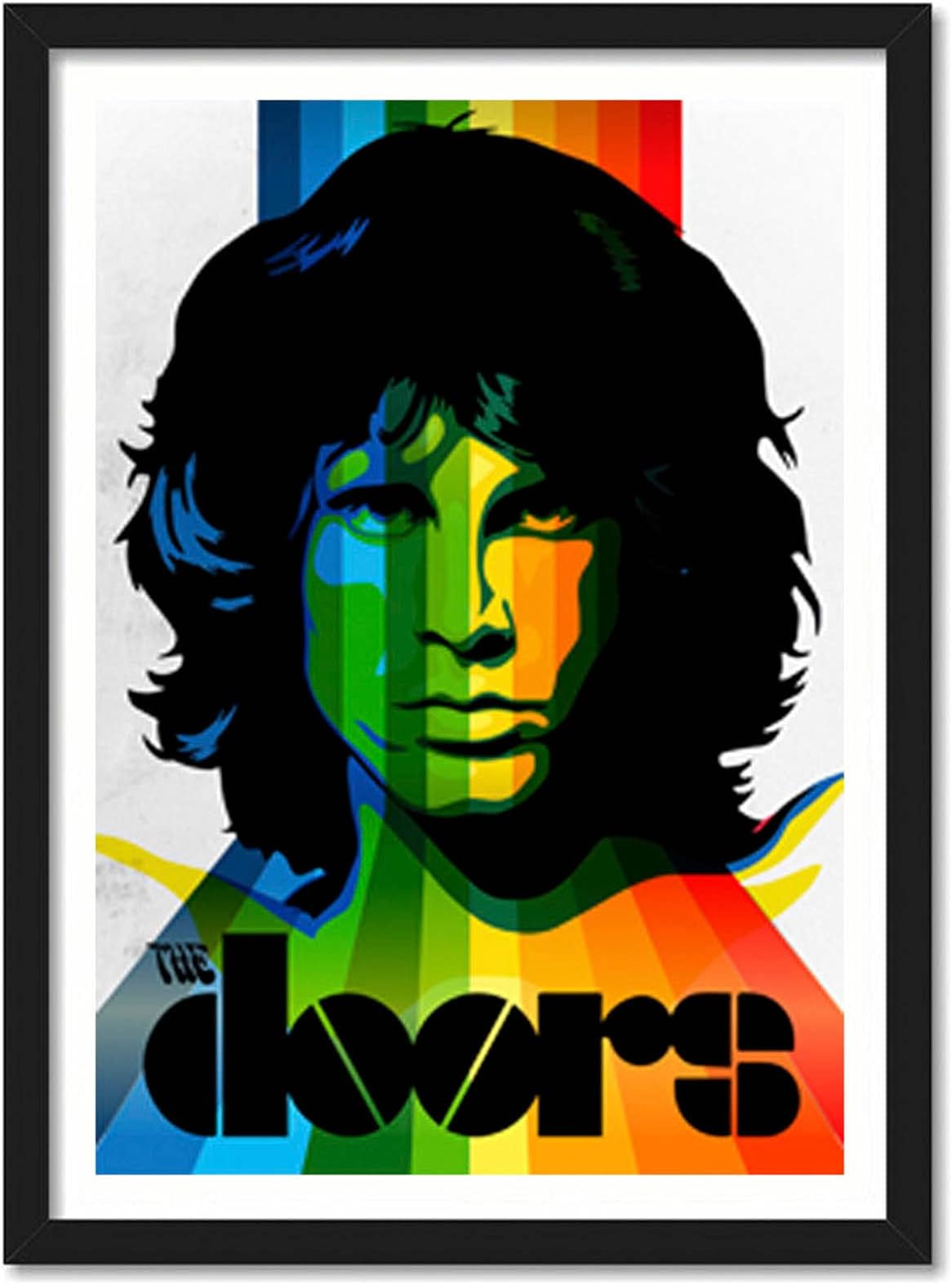 - Good hope The Door Jim Morrison Framed Poster 10 x 13 inch, rock band For home, office, Room, wall art, Bedroom, Living Room, hostel, hotel, bar, cafe, sticker, wallpaper, music band, vintage, retro,