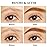 Tinted Thickening Brow Mascara,Brow Fast Sculpt,Waterproof, Transfer-proof, Brush to Fill in Eyebrows and Cover Gray Hairs - Cruelty Free (2pcs 03 Auburn &04 Rich Auburn)