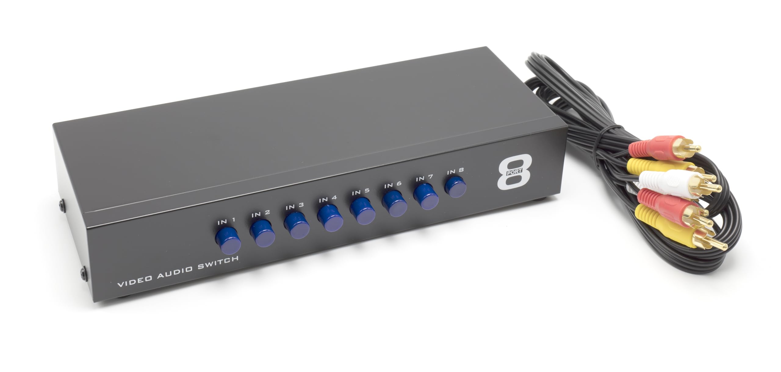 Convertidor HDMI DVI, Componente, RGB, RCA (AV Composite) (Digital y analógico) - Convierte señales HDMI HD para Xbox/PS4/PS3/PC/Laptop/TV/STB/VHS/VCR/Camera/DVD/reproductor Blu-ray, PAL/NTSC
