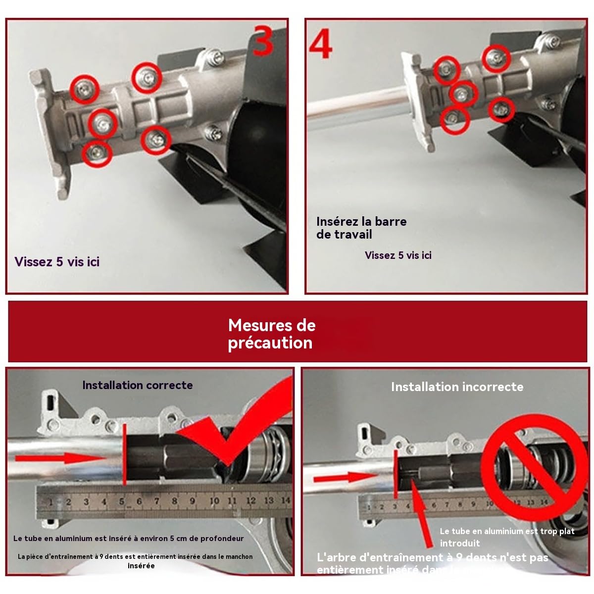 Roue De Désherbage Multifonctions Pour Herbe À 9 Dents G700 Pro, Pièces De Rechange, Gain De Temps Et D'Énergie, Désherbage, Ameublissement Du Sol Et Creusement De Fossés (Désherbage, 28cm)