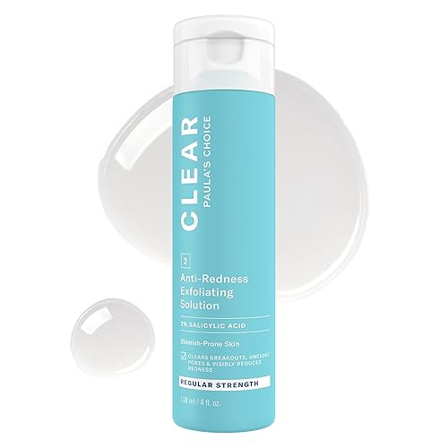 Paula's Choice CLEAR Anti-Redness Exfoliating Solution, 2% Salicylic Acid Liquid