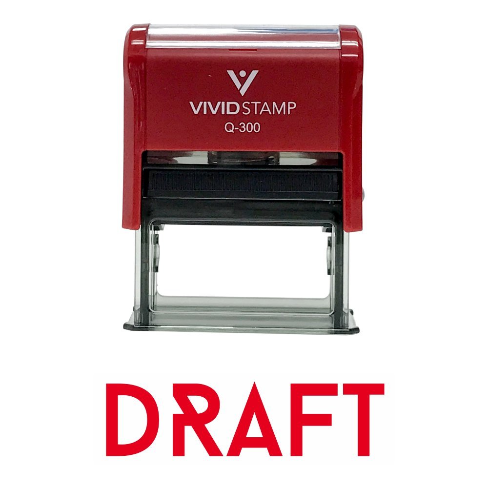 progetto di Office Office autoinchiostrante timbro di gomma 3/4" x 1-7/8" Large Red