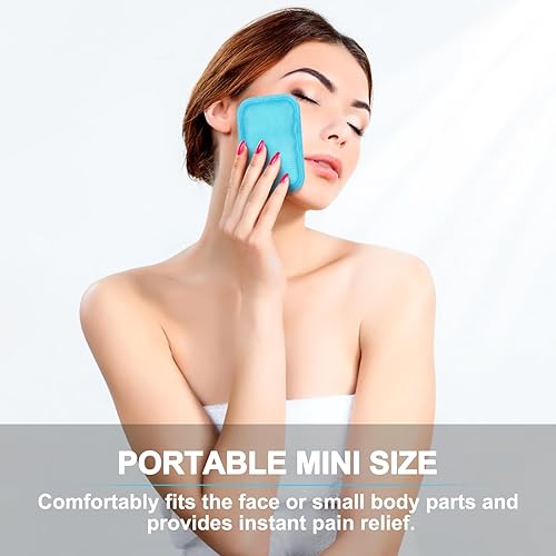 Miniatura 5 de Alivio del dolor de rodilla compresas reutilizables para heridas, envoltura de hielo de gel para lesiones en las piernas, hinchazón, cirugía de