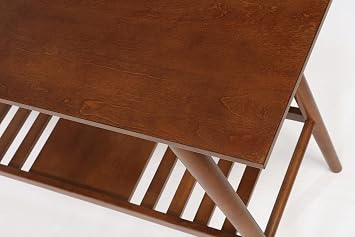 Linon Charlotte Console Table Walnut/Wood