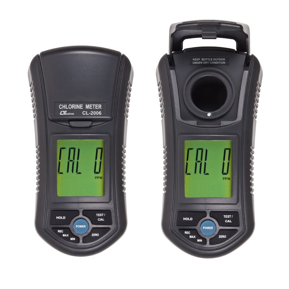 CL-2006 Digital Chlorine Meter | Free & Total Chlorine Tester | Water Quality Analyzer | LCD Display | Portable Chlorine Testing Meter for Drinking Water, Pools, Industrial & Laboratory Use-image-32