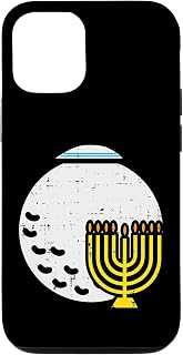 iPhone 12/12 Pro Jewish Golf Ball Menorah Hanukkah Chanukah Sport Golfer Gift Case