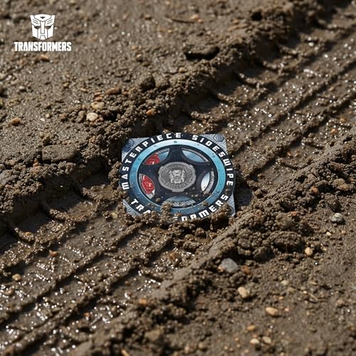Transformers Masterpiece Exclusive Sideswipe Silver Coin jeton argent de collection - 7