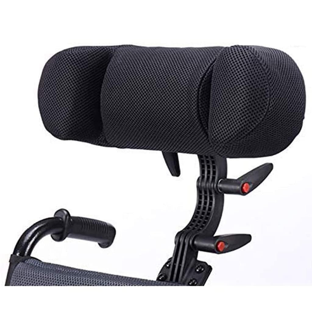 FBJAMZ Wheelchair Headrest,Neck Support Pillow Cushion,Universal Adjustable Headrest,for Electric Or Manual Wheelchairs (22mm)